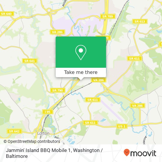 Mapa de Jammin' Island BBQ Mobile 1, 8538 Terminal Rd