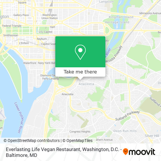 Everlasting Life Vegan Restaurant map