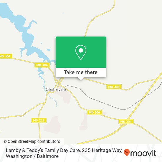 Lamby & Teddy's Family Day Care, 235 Heritage Way map