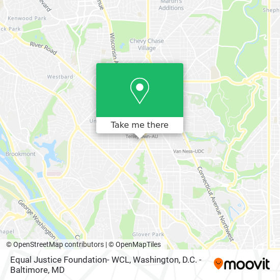 Equal Justice Foundation- WCL map