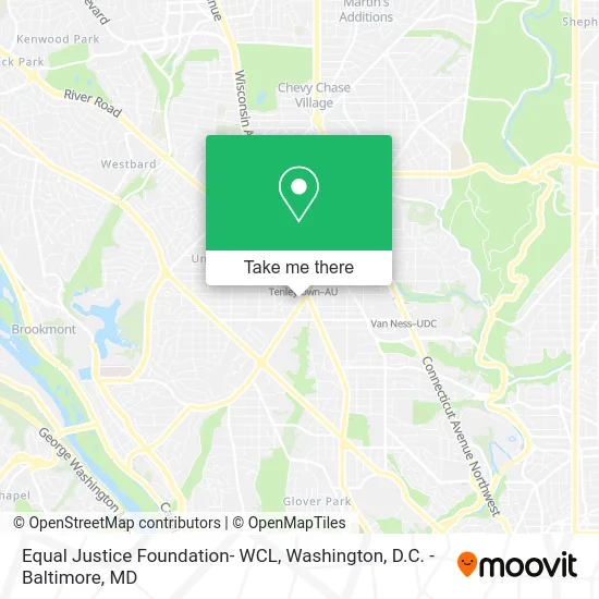 Equal Justice Foundation- WCL map