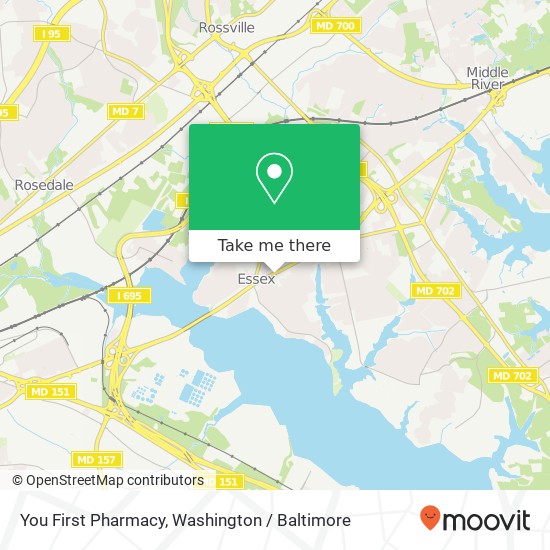 Mapa de You First Pharmacy