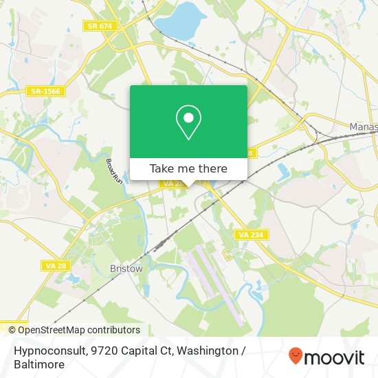 Mapa de Hypnoconsult, 9720 Capital Ct