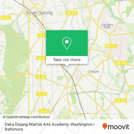 Daka Dojang Martial Arts Academy map