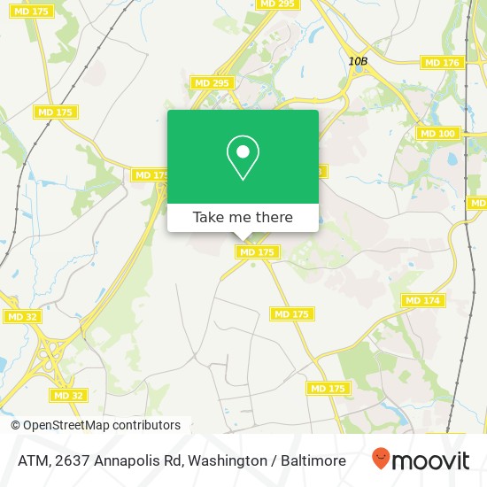 ATM, 2637 Annapolis Rd map