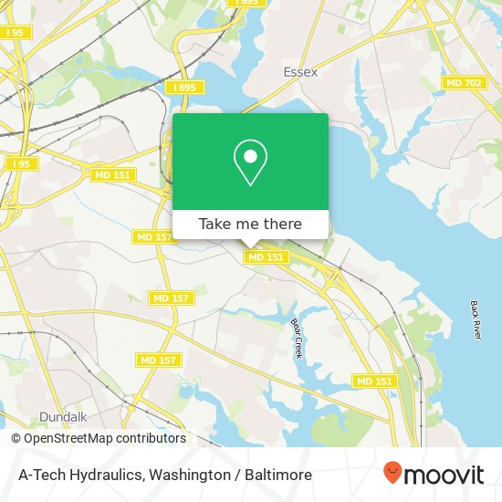 A-Tech Hydraulics map