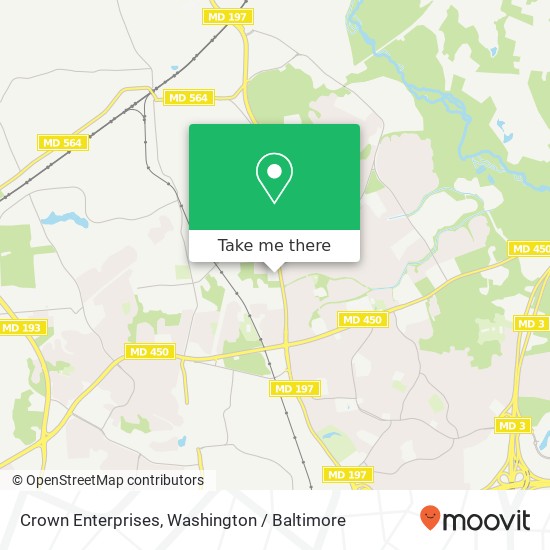 Crown Enterprises map