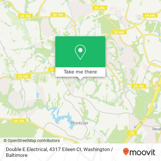 Mapa de Double E Electrical, 4317 Eileen Ct