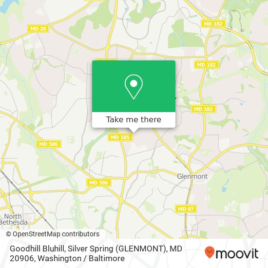 Goodhill Bluhill, Silver Spring (GLENMONT), MD 20906 map