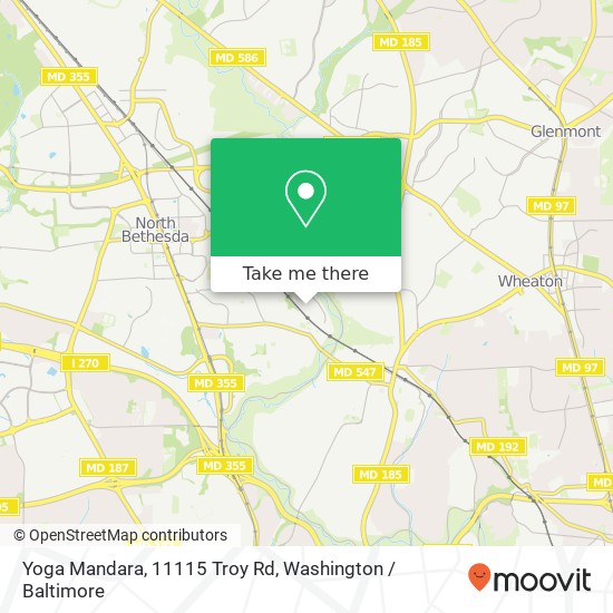 Yoga Mandara, 11115 Troy Rd map