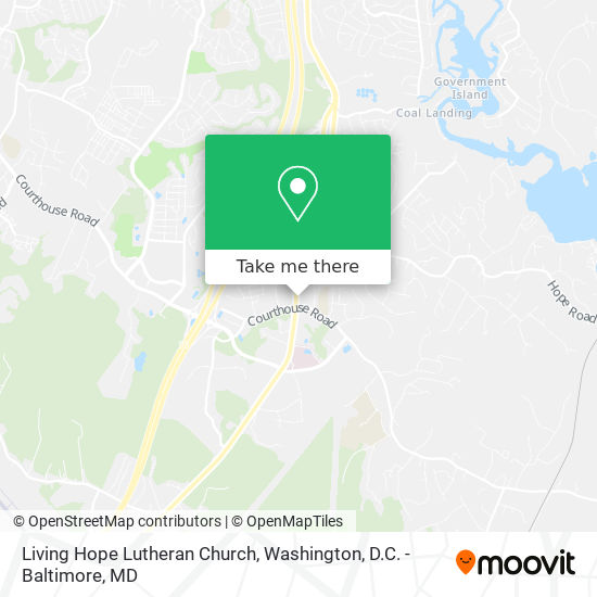 Mapa de Living Hope Lutheran Church