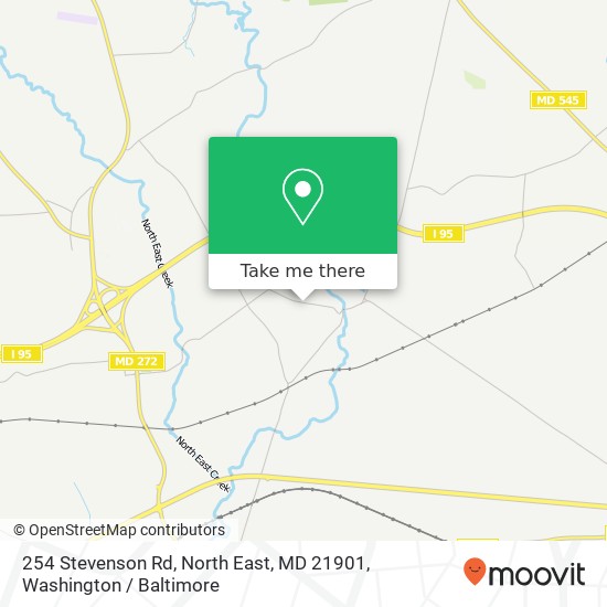 254 Stevenson Rd, North East, MD 21901 map