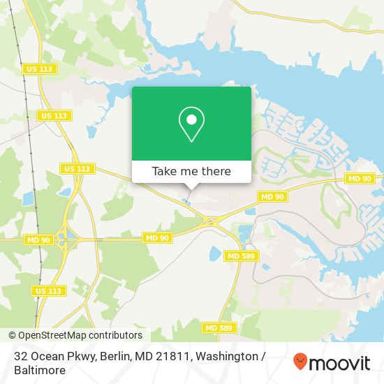 32 Ocean Pkwy, Berlin, MD 21811 map