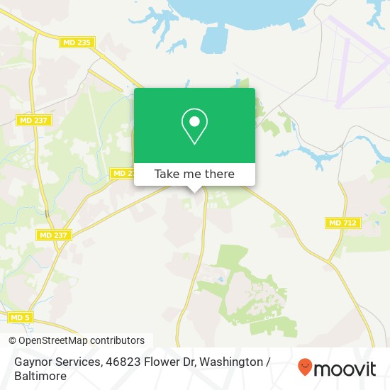 Gaynor Services, 46823 Flower Dr map