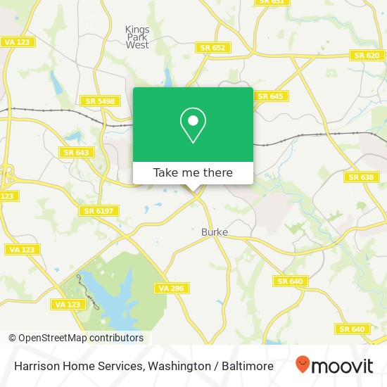 Mapa de Harrison Home Services