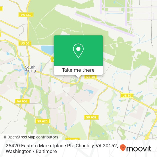 25420 Eastern Marketplace Plz, Chantilly, VA 20152 map
