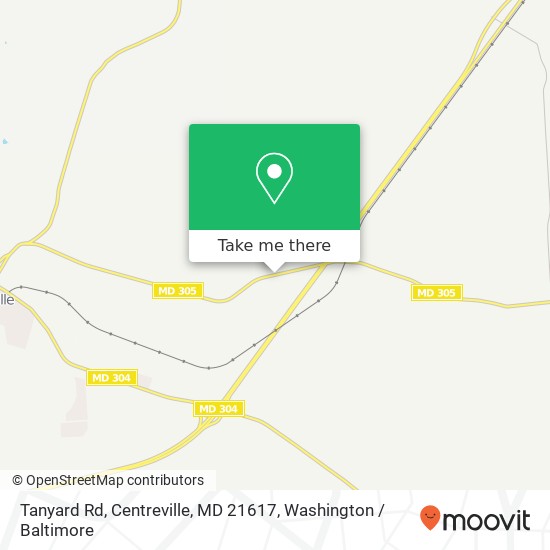 Mapa de Tanyard Rd, Centreville, MD 21617