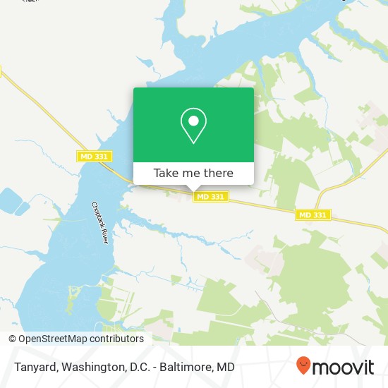 Mapa de Tanyard