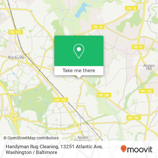 Mapa de Handyman Rug Cleaning, 13251 Atlantic Ave