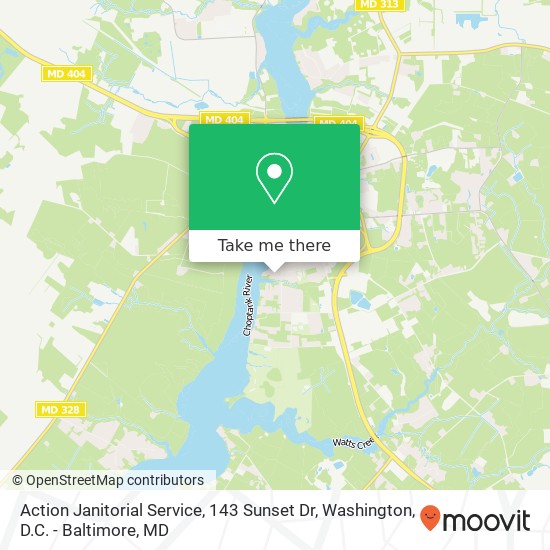 Action Janitorial Service, 143 Sunset Dr map