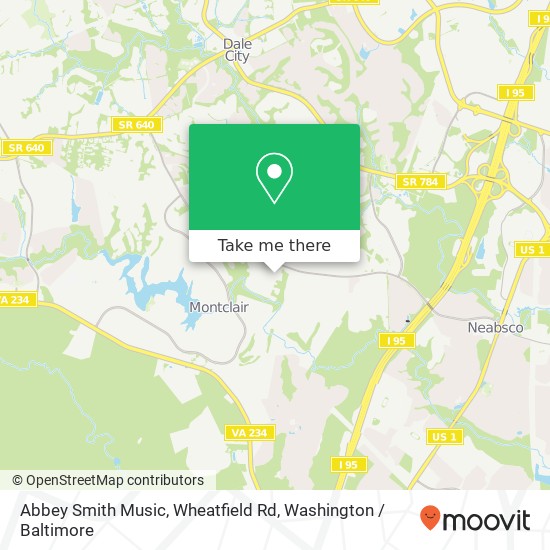 Mapa de Abbey Smith Music, Wheatfield Rd