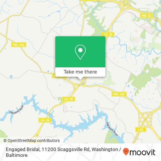 Engaged Bridal, 11200 Scaggsville Rd map