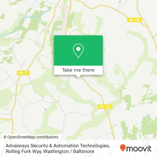 Advanosys Security & Automation Technologies, Rolling Fork Way map