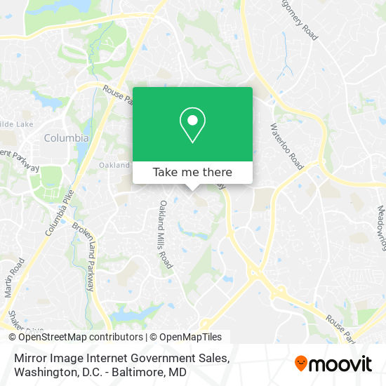 Mapa de Mirror Image Internet Government Sales