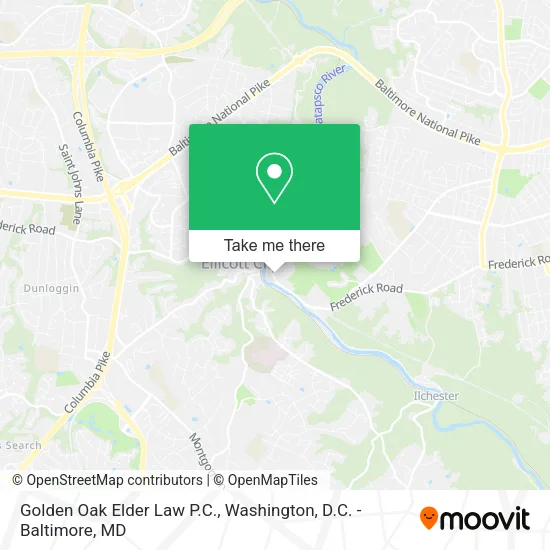 Mapa de Golden Oak Elder Law P.C.