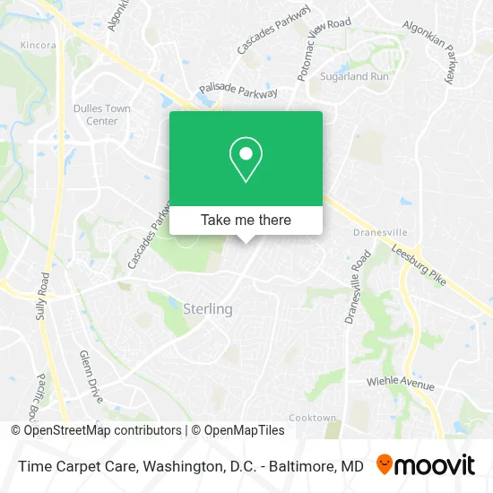 Time Carpet Care map