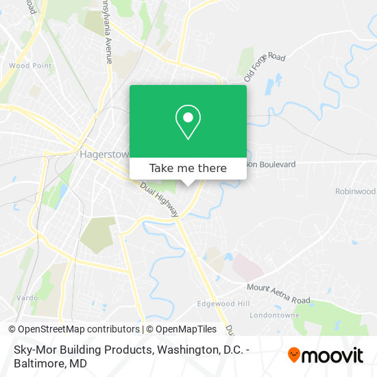 Sky-Mor Building Products map