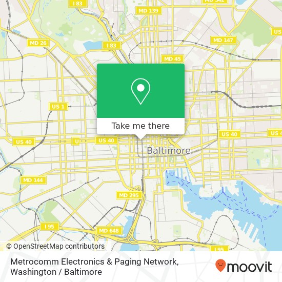 Mapa de Metrocomm Electronics & Paging Network