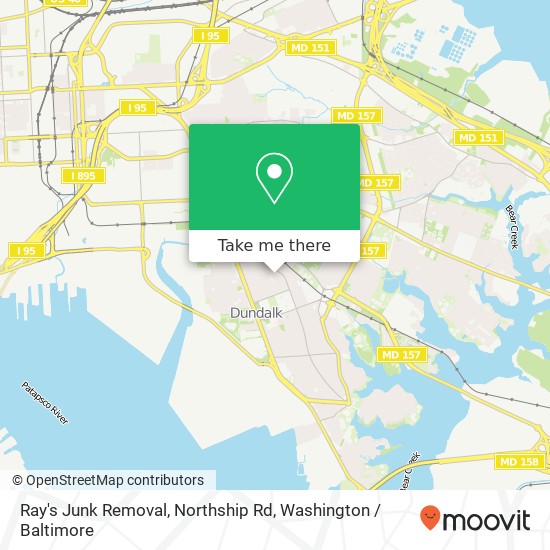 Mapa de Ray's Junk Removal, Northship Rd