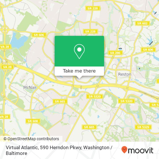 Virtual Atlantic, 590 Herndon Pkwy map
