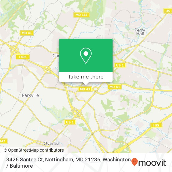 3426 Santee Ct, Nottingham, MD 21236 map