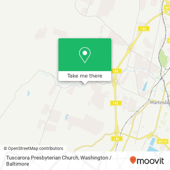 Mapa de Tuscarora Presbyterian Church