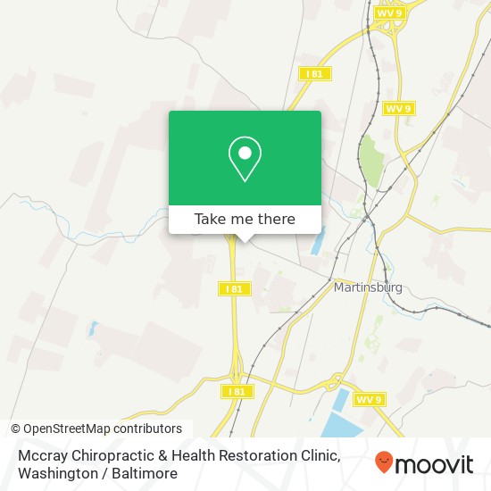 Mapa de Mccray Chiropractic & Health Restoration Clinic