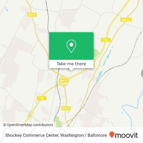Shockey Commerce Center map