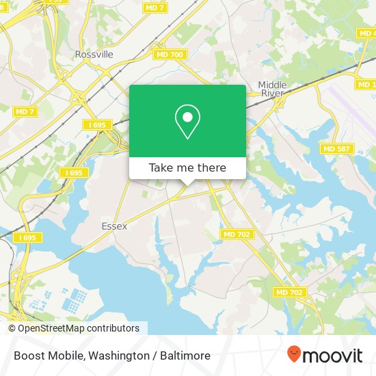 Boost Mobile map