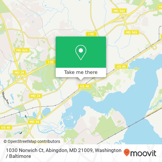 1030 Norwich Ct, Abingdon, MD 21009 map