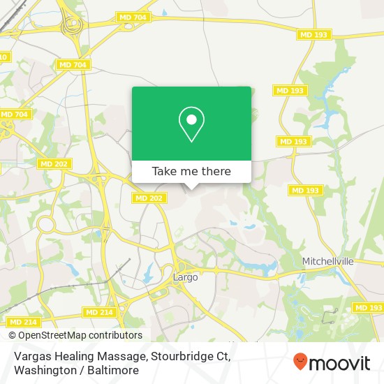 Mapa de Vargas Healing Massage, Stourbridge Ct