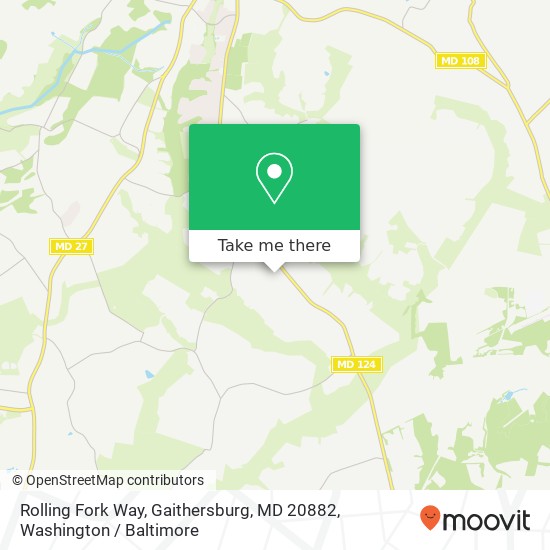 Rolling Fork Way, Gaithersburg, MD 20882 map