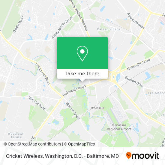 Cricket Wireless map