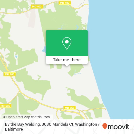 Mapa de By the Bay Welding, 3030 Mandela Ct