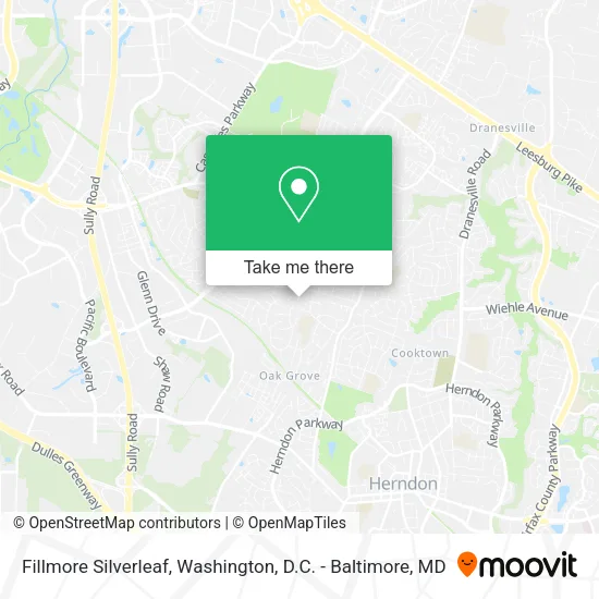 Mapa de Fillmore Silverleaf