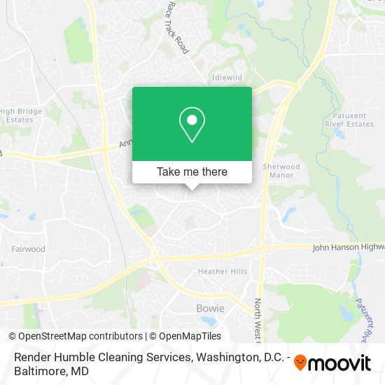 Mapa de Render Humble Cleaning Services