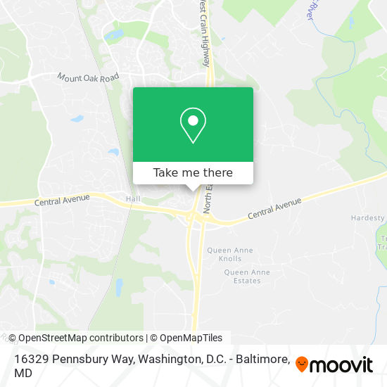 Mapa de 16329 Pennsbury Way