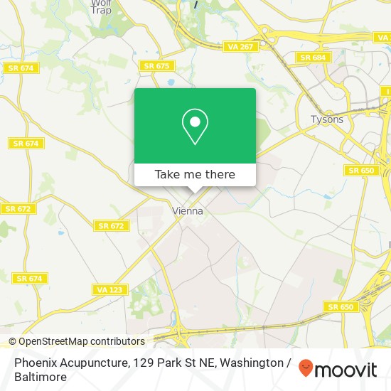 Phoenix Acupuncture, 129 Park St NE map