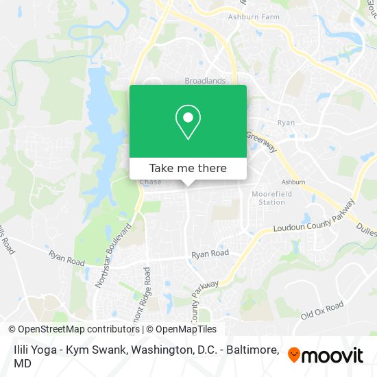 Ilili Yoga - Kym Swank map