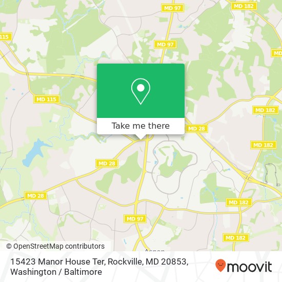 15423 Manor House Ter, Rockville, MD 20853 map